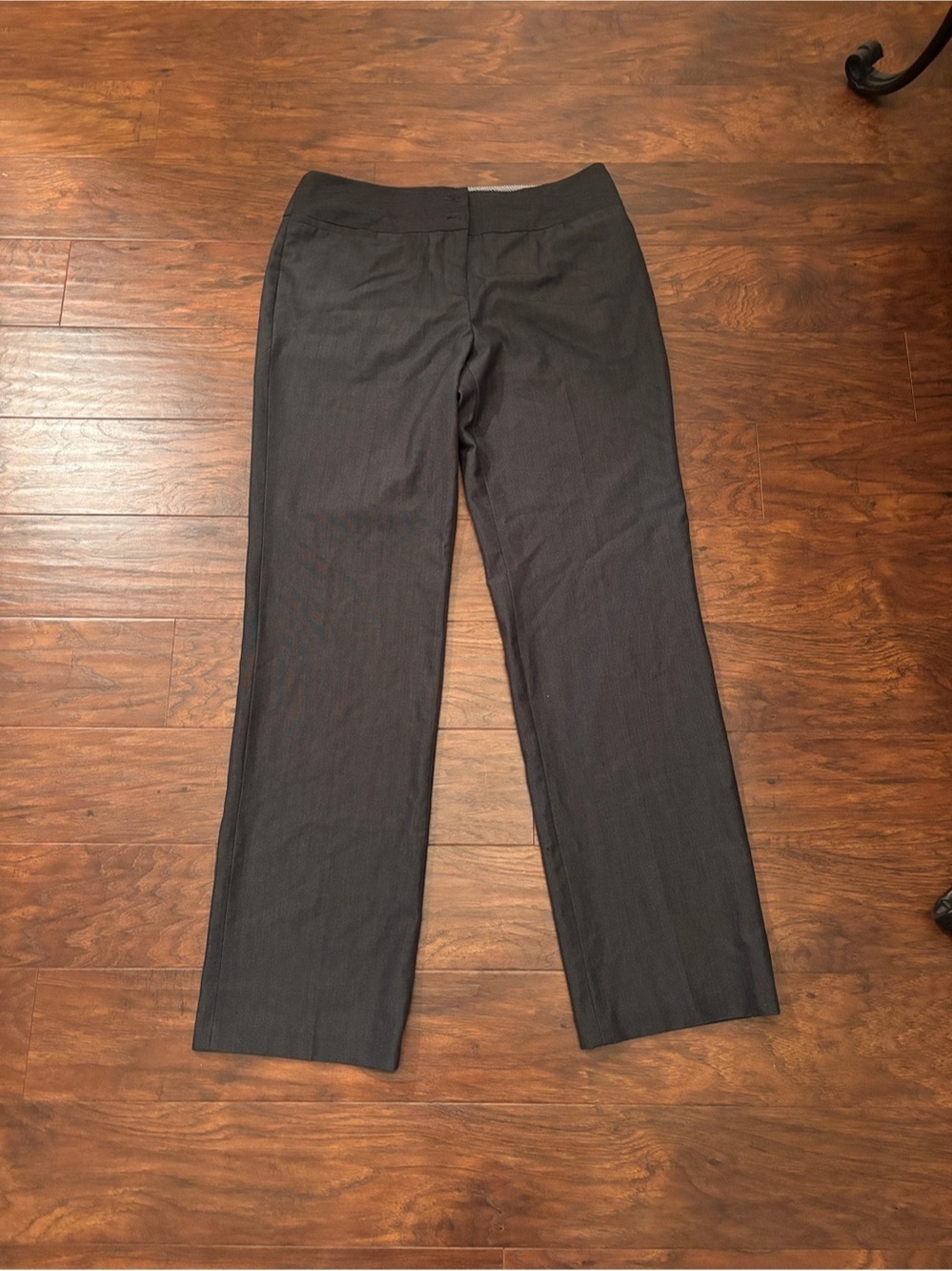 Cato Women's Gray Straight-Leg Pants